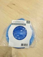 Ernesto Silikondeckel-Set 4 Stück blau neu