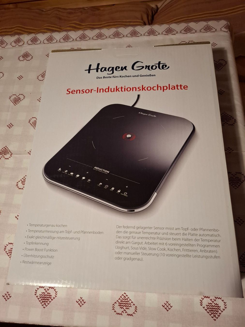 Herde: Plaque de cuisson à induction / Sensor-Induktionskochplatte – Neu und originalverpackt aus Genève von pau_cg7t 1