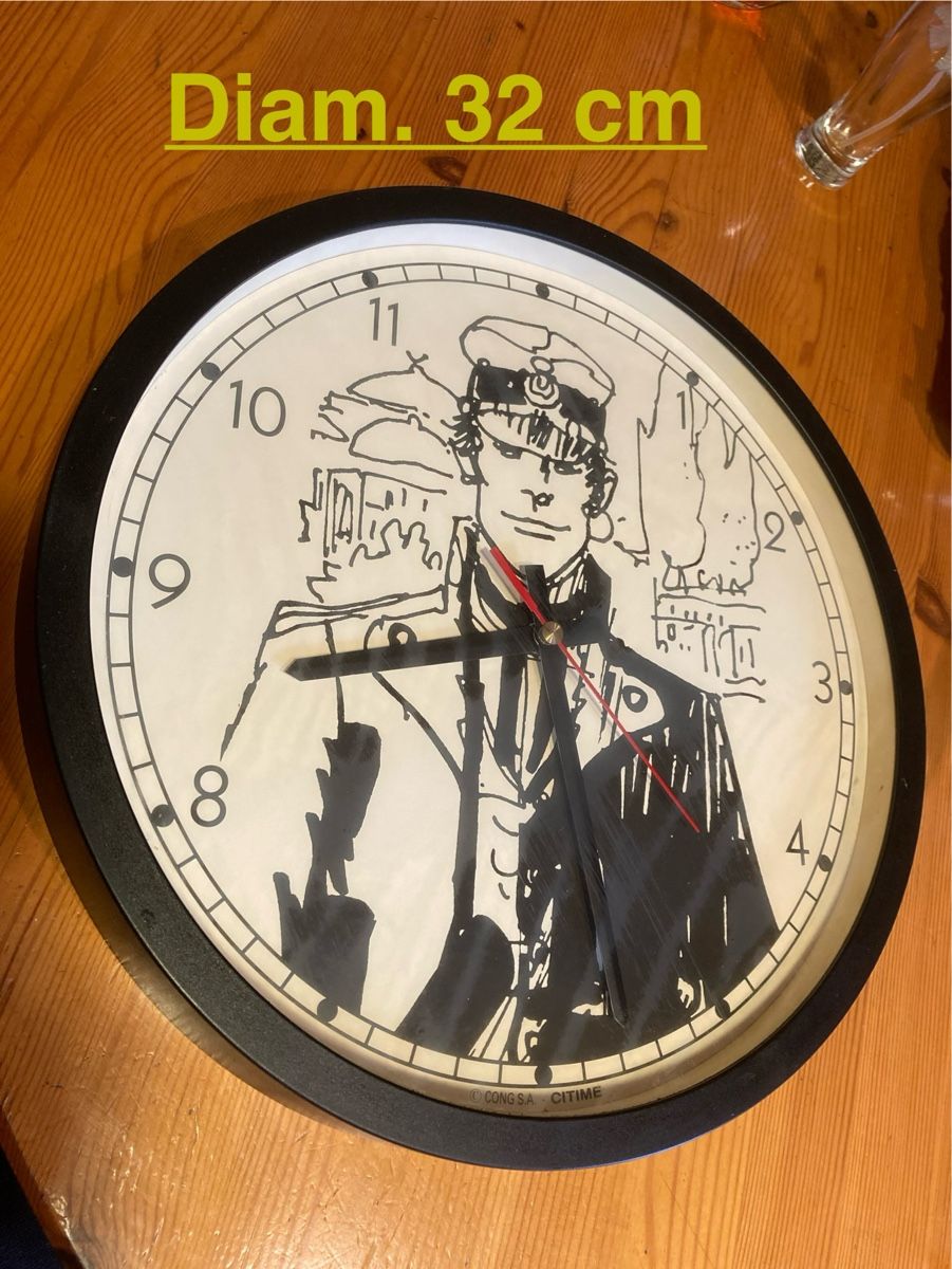 Pendules & Horloges murales: Pendule Corto Maltese – D'occasion à Moudon par dor_w8yr