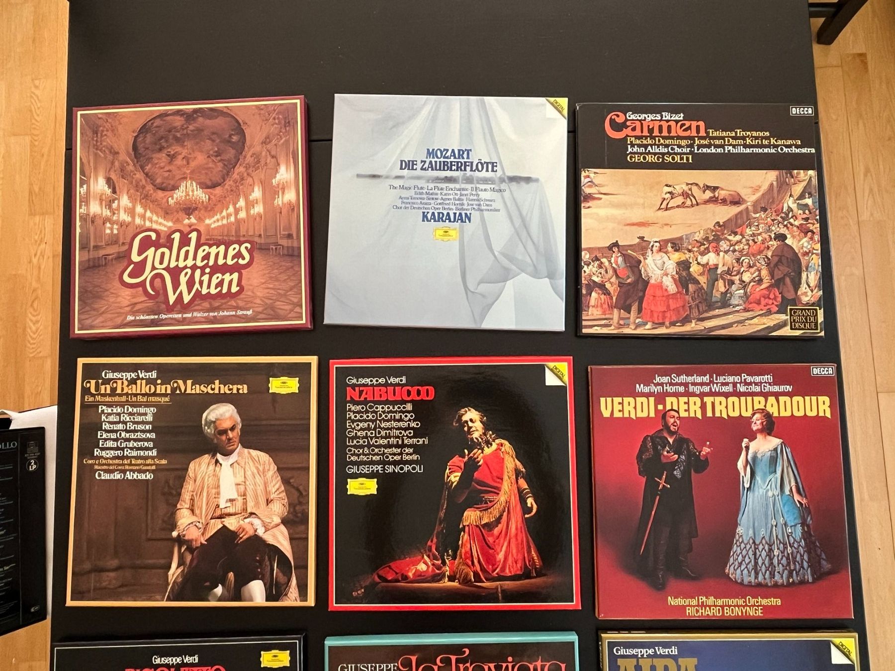 Dischi in vinile: Set diverse Opern Verdi auf LP's - 9 Box-Sets – Usato da Gampel venduto da Scrat1234 1