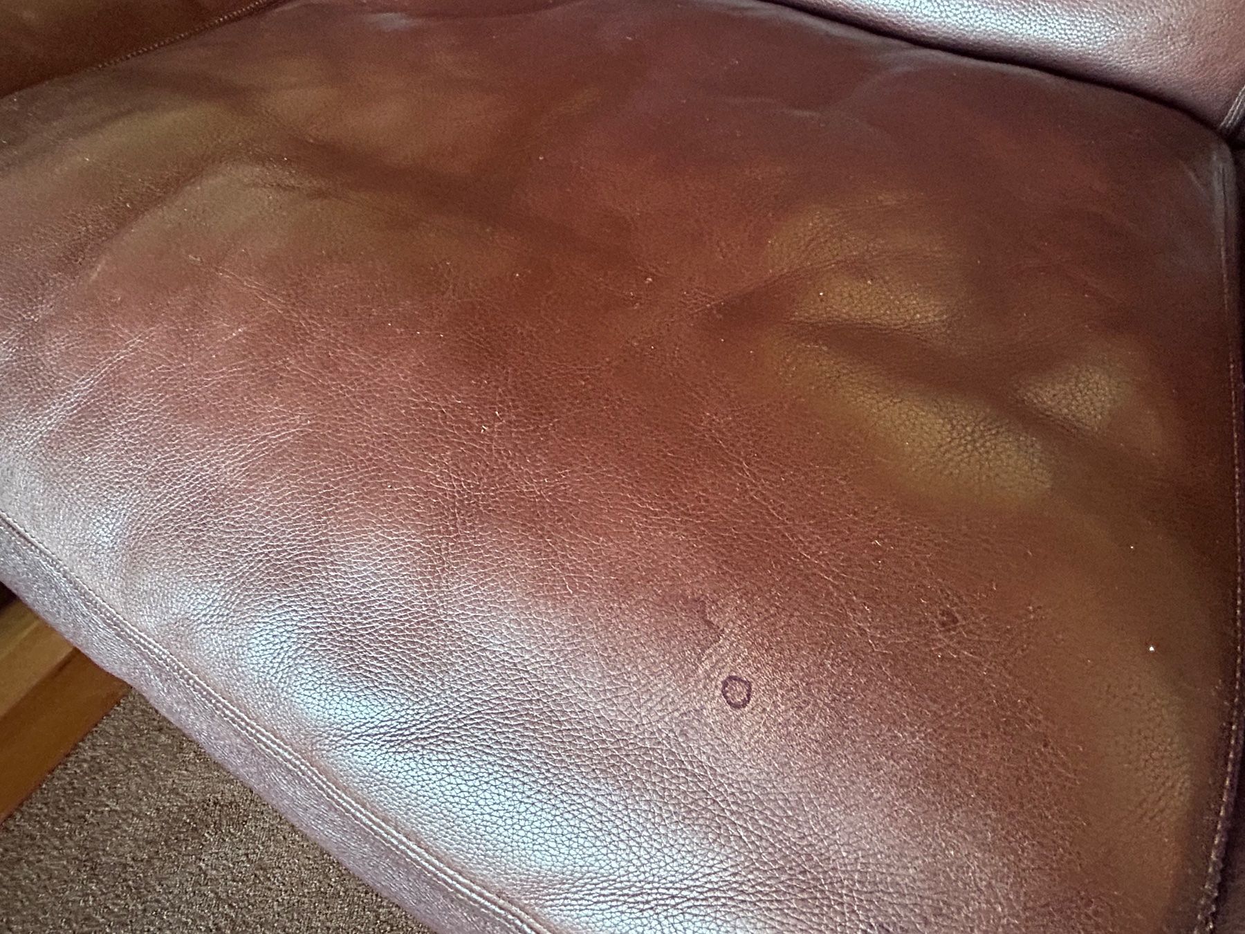 De Sede Sofas: Gepflegtes De Sede Sofa aus Büffelleder – D'occasion à Dürnten par Tarantina01 5