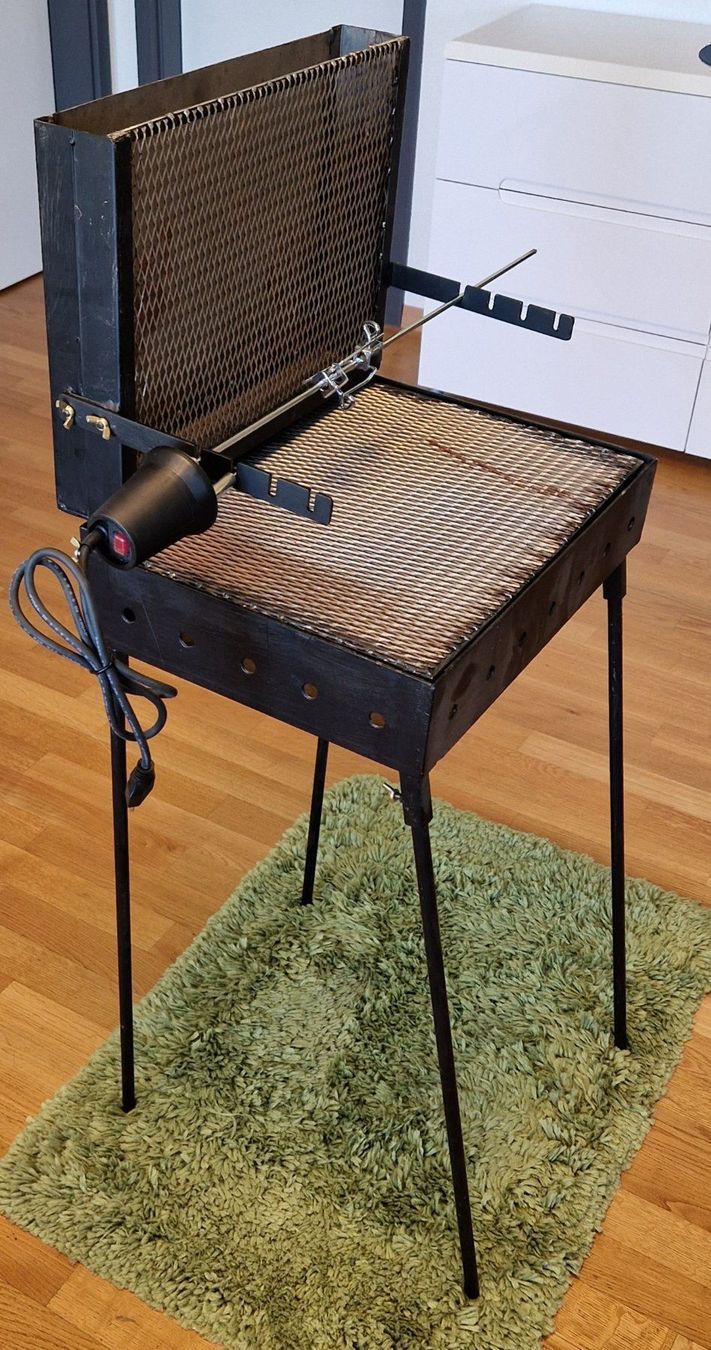 Grills: Grill démontable créé par un artisan serrurier – Neu (gemäss Beschreibung) aus Fortunau (Ayent) von le.baron