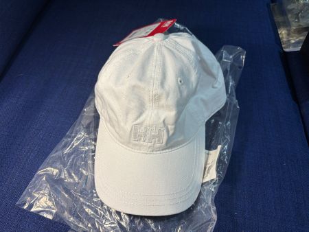 Helly Hansen Logo Cap – Weiss – Grösse STD – Neu mit Etikett