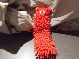 Waschlappen Bär / rot