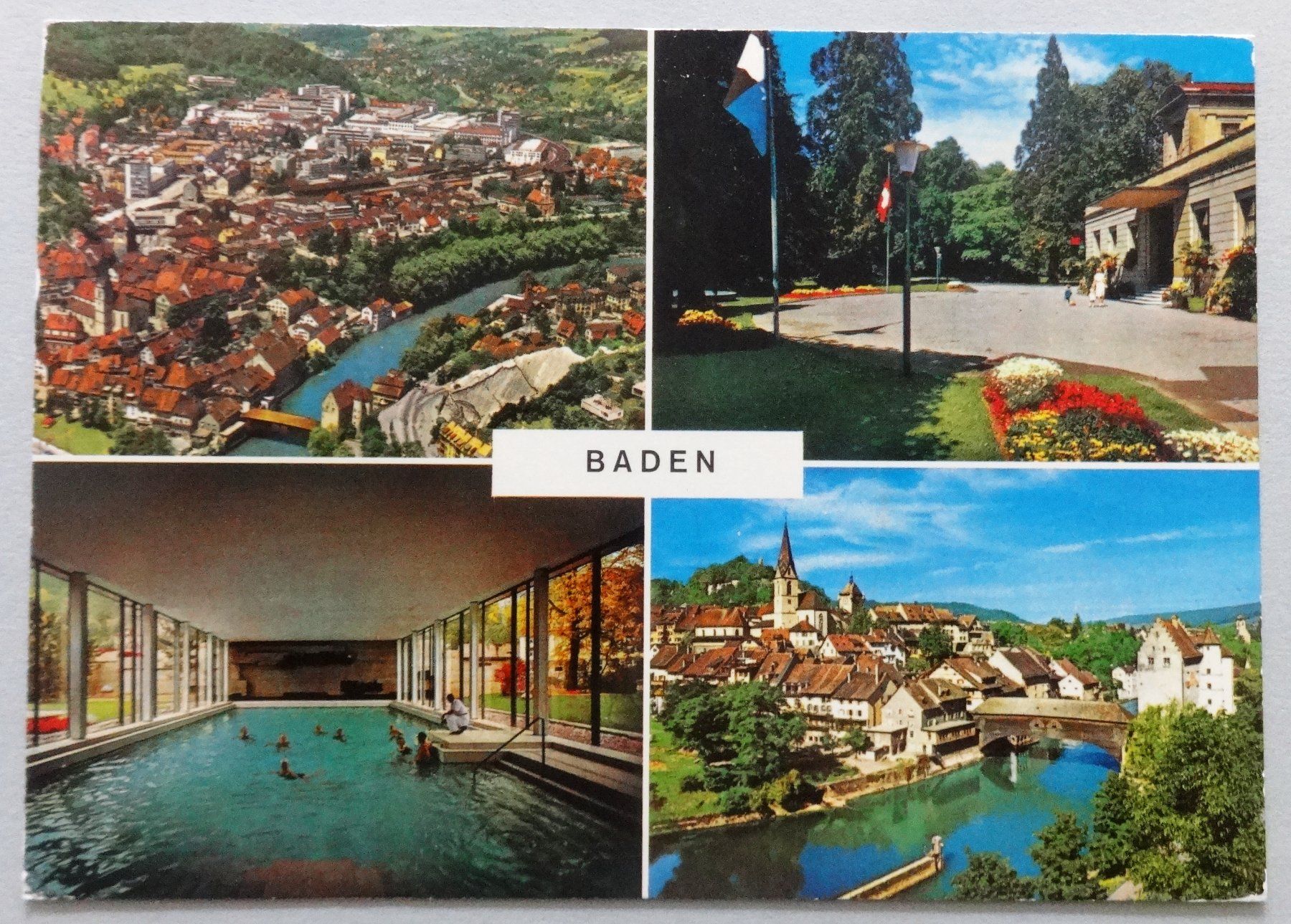 Ansichtskarten: Baden bei Zürich – Gebraucht aus Fétigny von Billy2miny