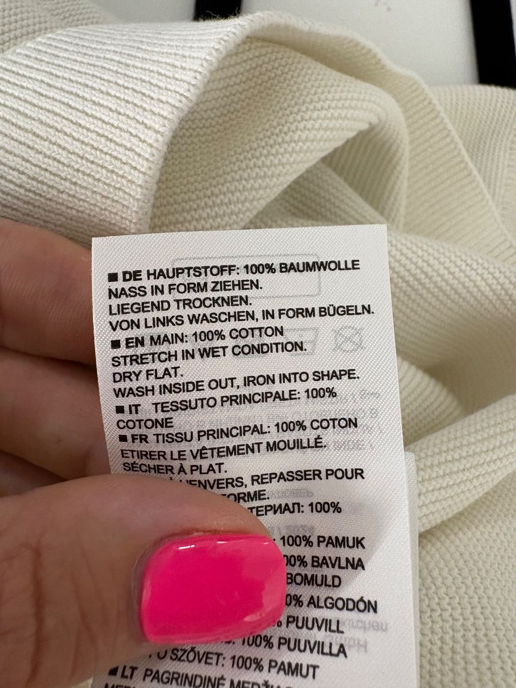 Pulls & Sweat-shirts: Marc O`Polo oversize Pullover creme XS/S Baumwolle – Neuf (Voir description) à Regensdorf par secondchancefashion 4