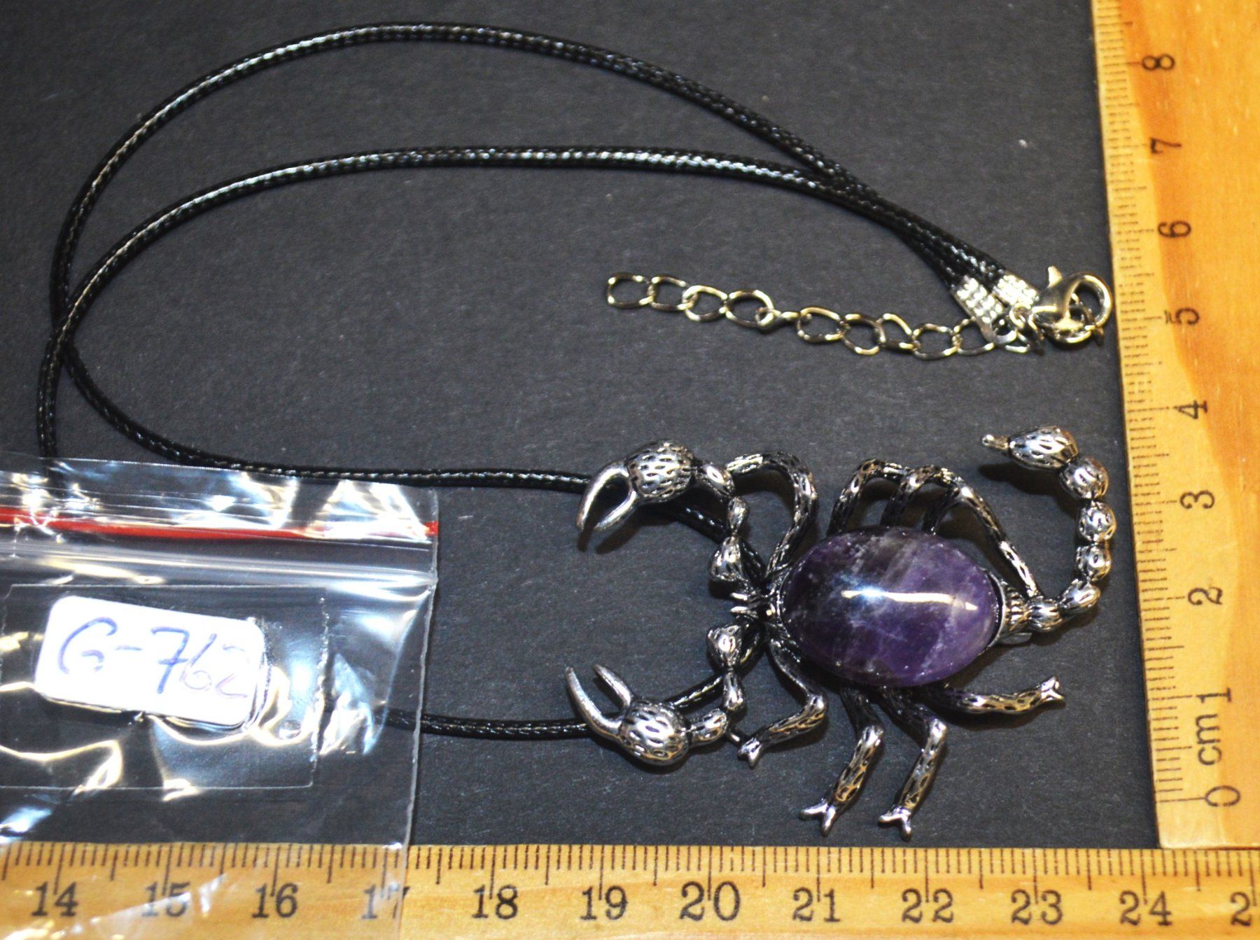 Spille & Fermagli: Brosche oder Halskette - G-762 - Skorpion – Amethyst – Nuovo e nell'imballaggio originale da Goldiwil (Thun) venduto da han_v5b7 5