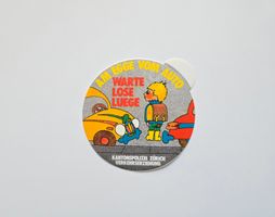 Alter Kantonspolizei Zürich Sticker / Aufkleber