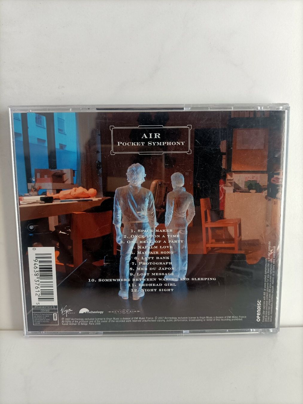 CD: CD Air / Pocket Symphony 2007 – Usato da crans montana venduto da AB3963 1