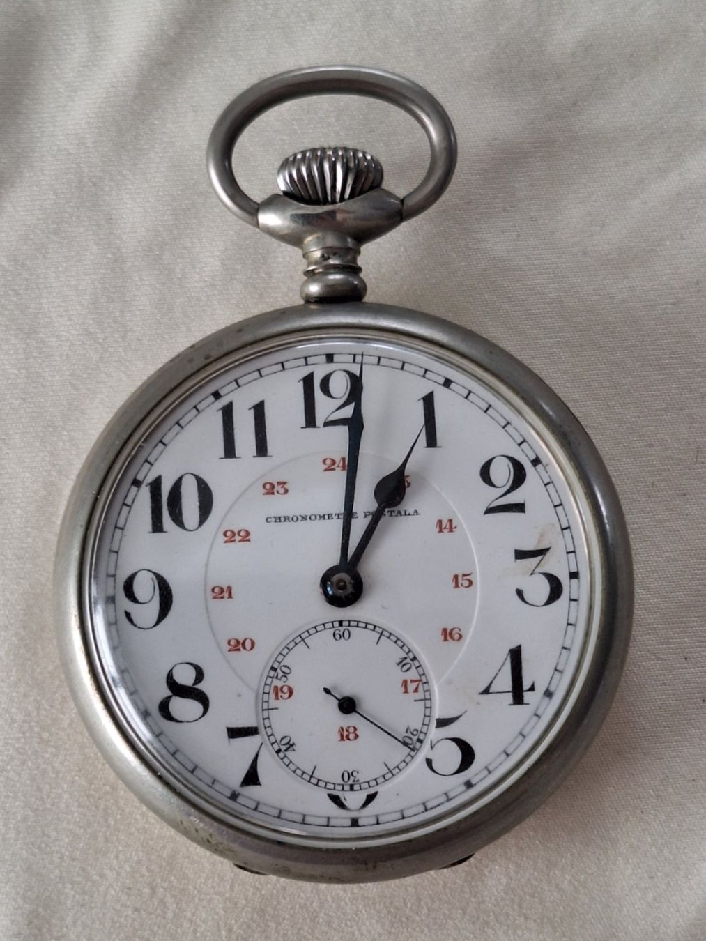 Orologi: Taschenuhr Chronometre Postala – Usato da Lohn-Ammannsegg venduto da Beo71 2