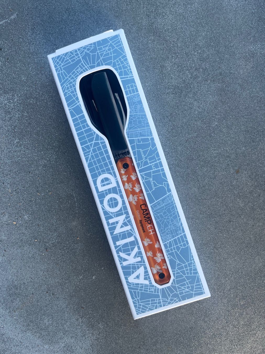 Set di posate: Camping  Besteck Outdoor Akinod – Nuovo e nell'imballaggio originale da Sirnach venduto da XELOonlineGmbH