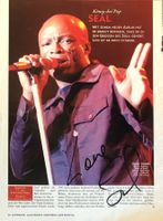 Seal Autogramm signiert Magazinbild 20x30cm