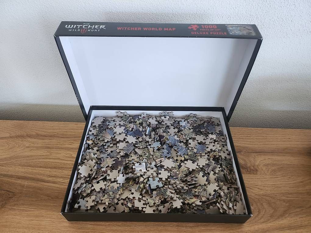 Puzzles: Puzzle Witcher World Map | Witcher III Wild Hunt – Gebraucht aus Dübendorf von  2