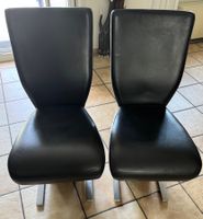Freischwingende-Esszimmer-Stühle 8 Stück