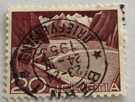 CH Briefmarken gestempel   