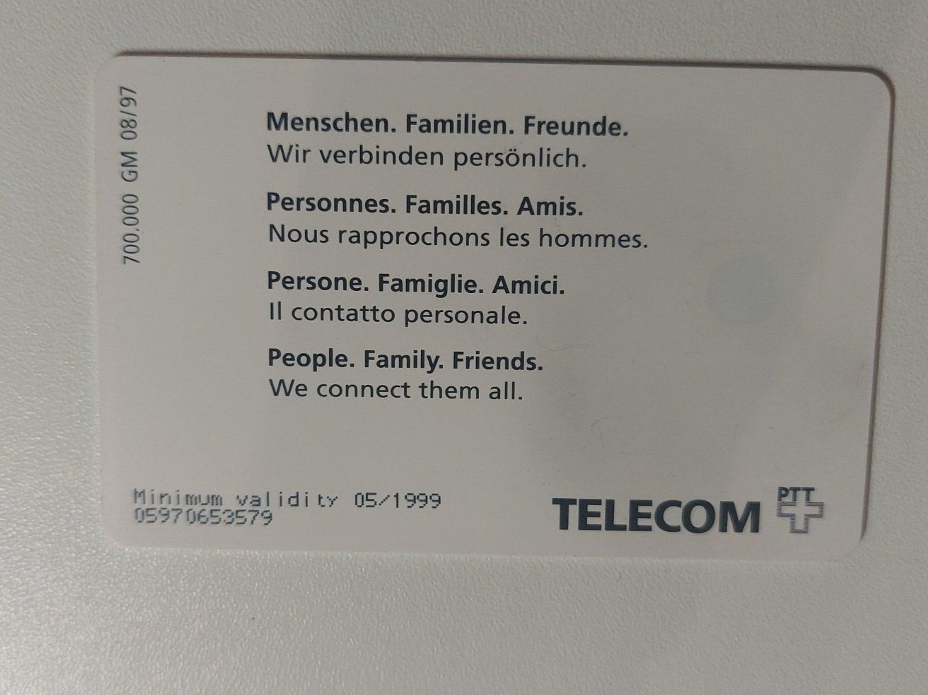 Swisscom Schede telefoniche: Alte Swisscom Taxcard Fr. 5 – Usato da Erlinsbach venduto da pfunky 1