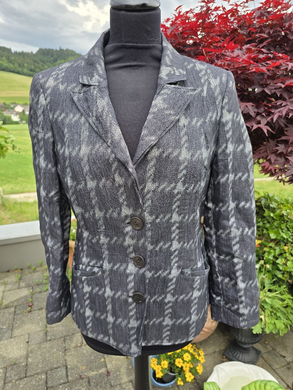 Giacche: Schicker Blazer im Hahnentrittmuster, Gr. 36 – Usato da Walkringen venduto da Vanuca 4