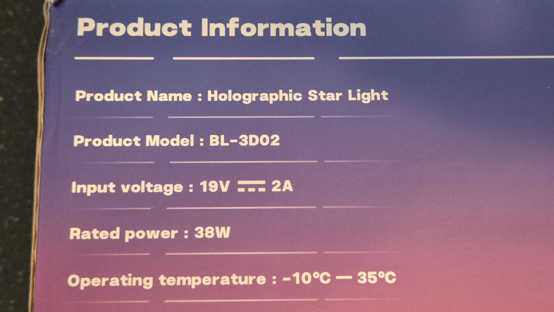 Proiettori: AURORA LIGHTING 3D Projector – Nuovo (secondo la descrizione) da Zürich venduto da kirkfdjg 2