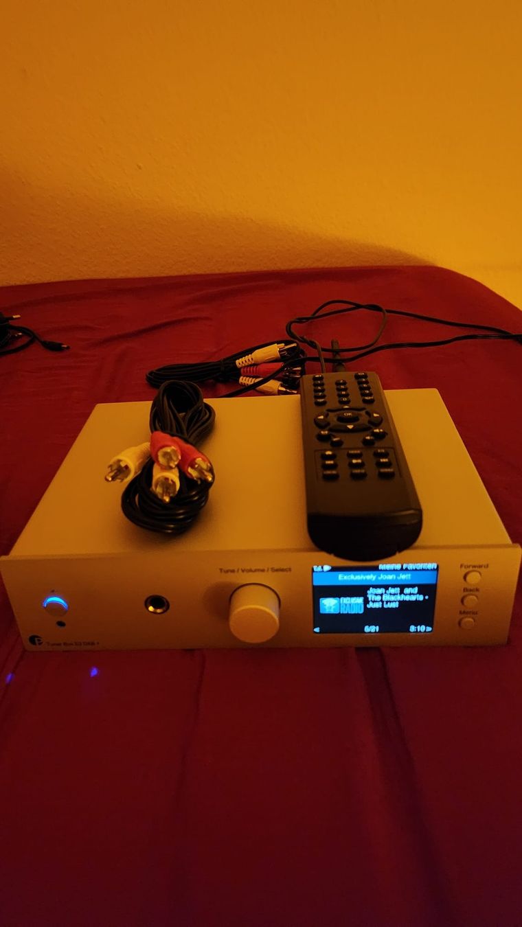 Pro-ject Lettore multimediale & Streamer: Pro-Ject Audio Tuner Box S3 DAB+ silber - Neuwertig! – Usato da Flamatt venduto da MrTambourineMan 5