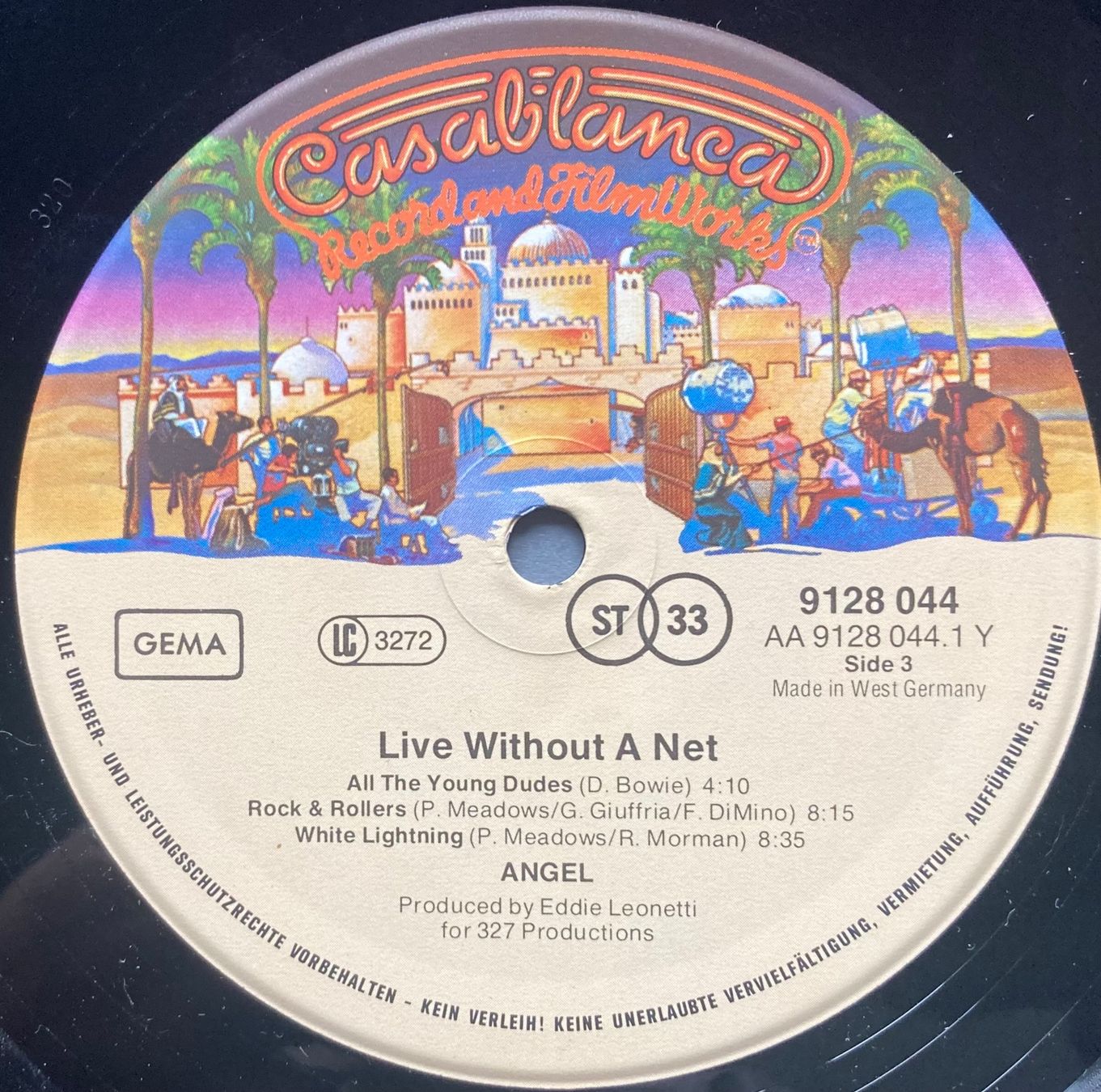 Schallplatten: ANGEL - LIVE WITHOUT A NET – Gebraucht aus Poliez-Pittet von Newtown-Records 3
