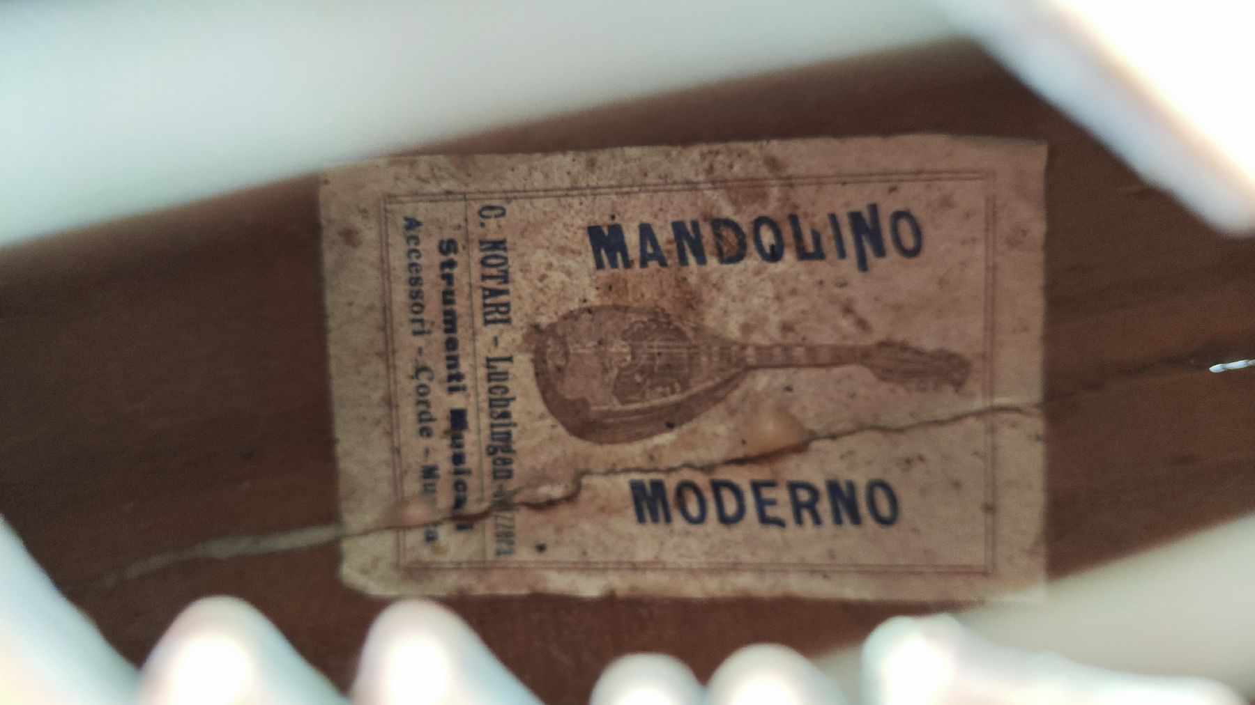 Strumenti musicali: Antike Mandoline (Instrument, spielbar) – Usato da Lenzburg venduto da Dani_Lenzburg 2
