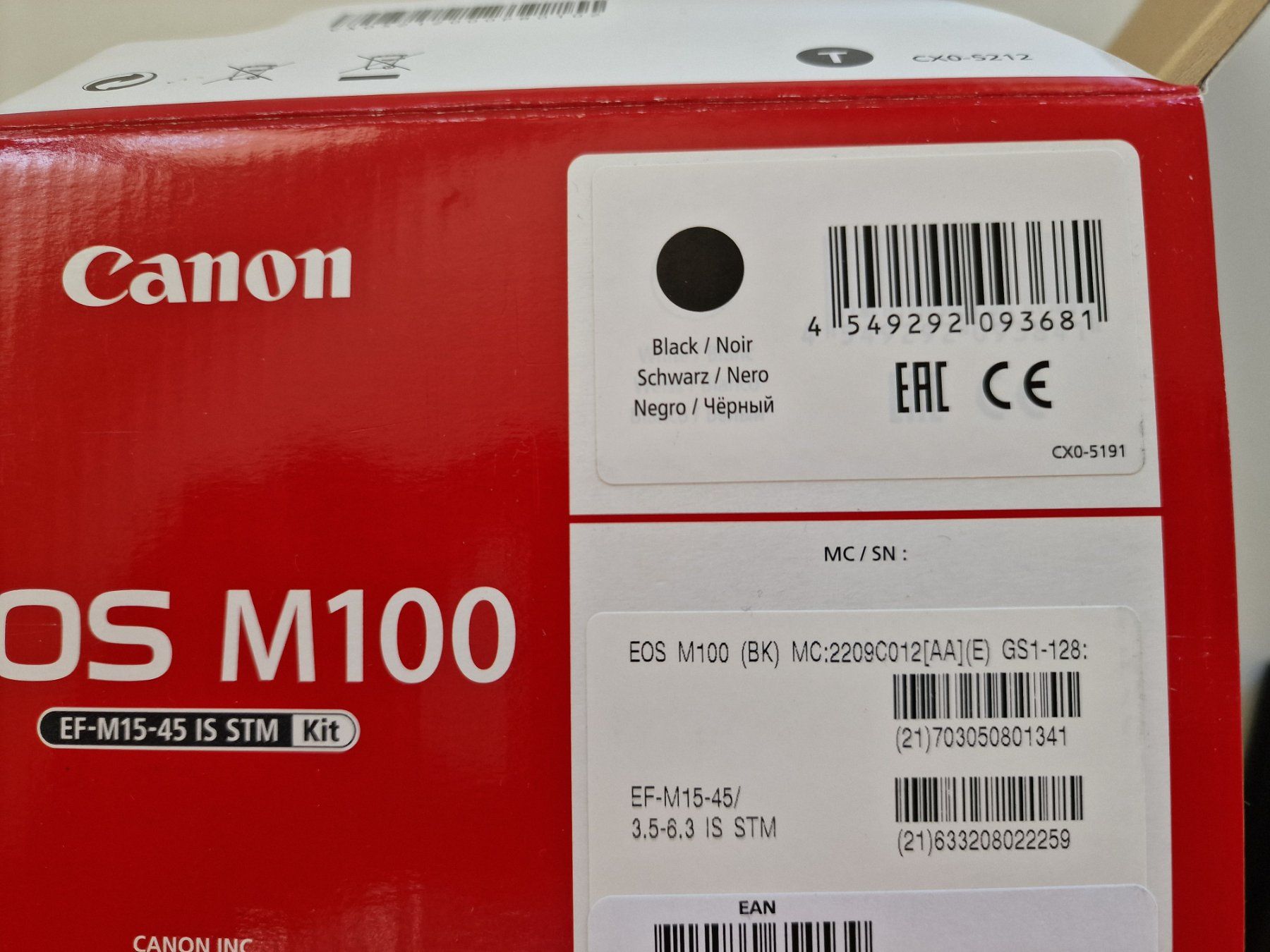 Canon Fotocamera: Canon EOS M100 mit EF-M 15-45mm Objektiv – Usato da Bremgarten AG venduto da Biit0 7
