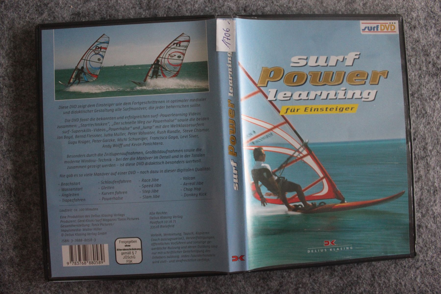 Alle DVDs: Surf Powerlearning für Einsteiger | DVD |(1706) – Gebraucht aus Geroldswil von Schlumpfine1973