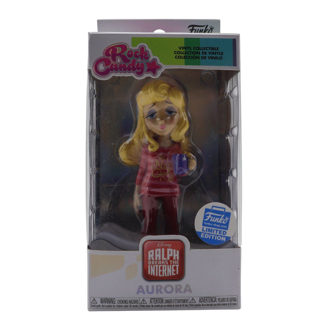 Statuette: Funko Rock Candy Disney Ralph Breaks The Internet Aurora – Nuovo e nell'imballaggio originale da Paudex venduto da dindeboy