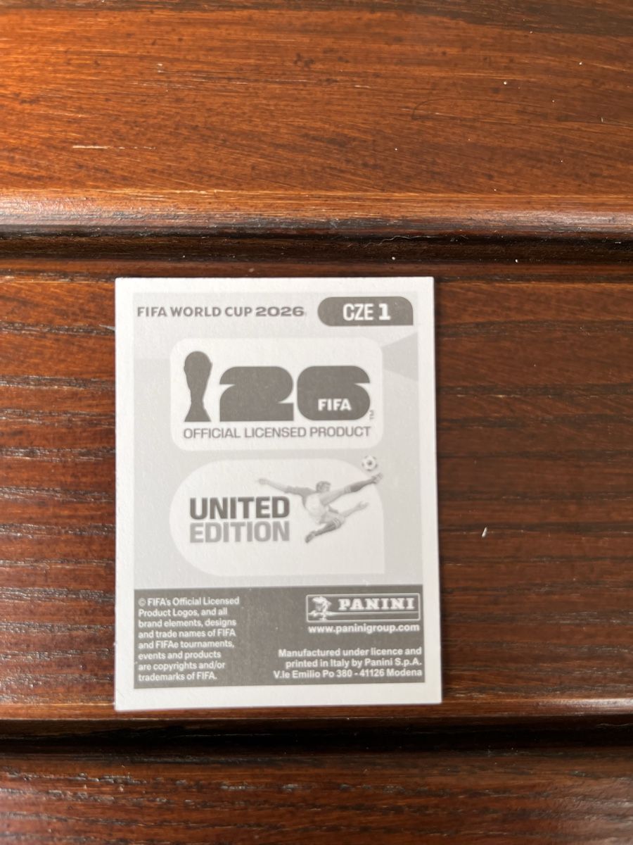 Panini FIFA World Cup 2026 Sticker CZE 1 United Edition Neu gem ss 