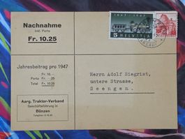 CL26 Carte Postale + Timbre Suisse 1970