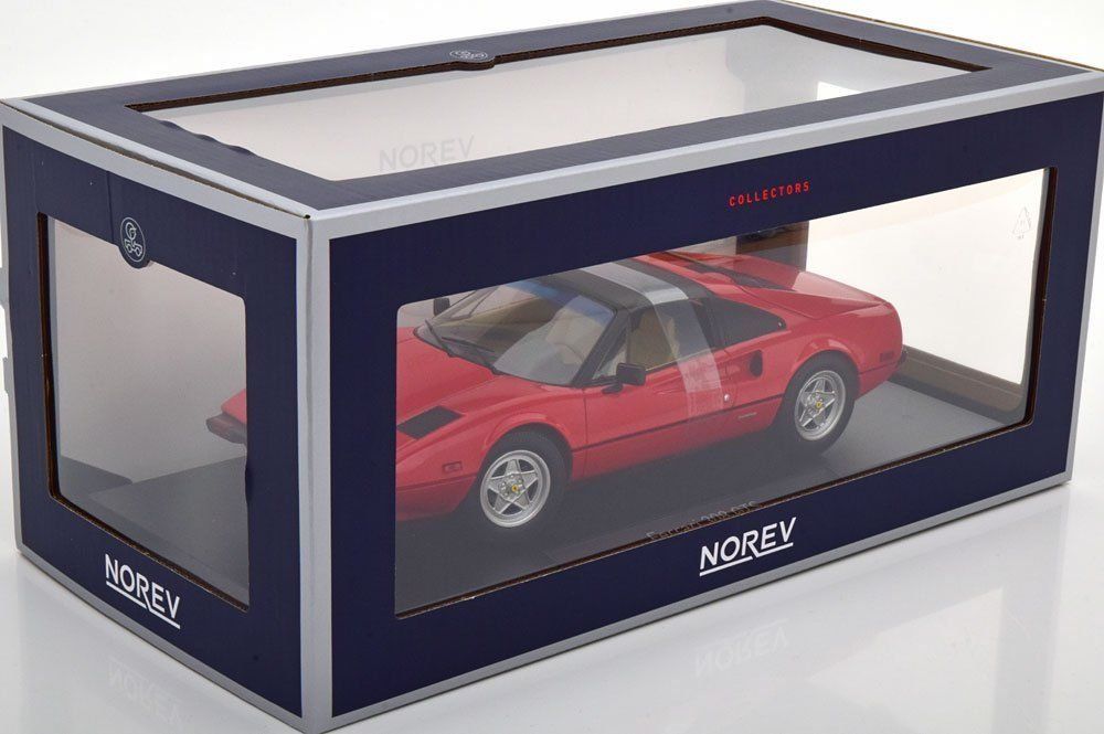 Miniature Norev 1/18 Ferrari 308 GTS, Rouge, Modèle Magnum, Occasion