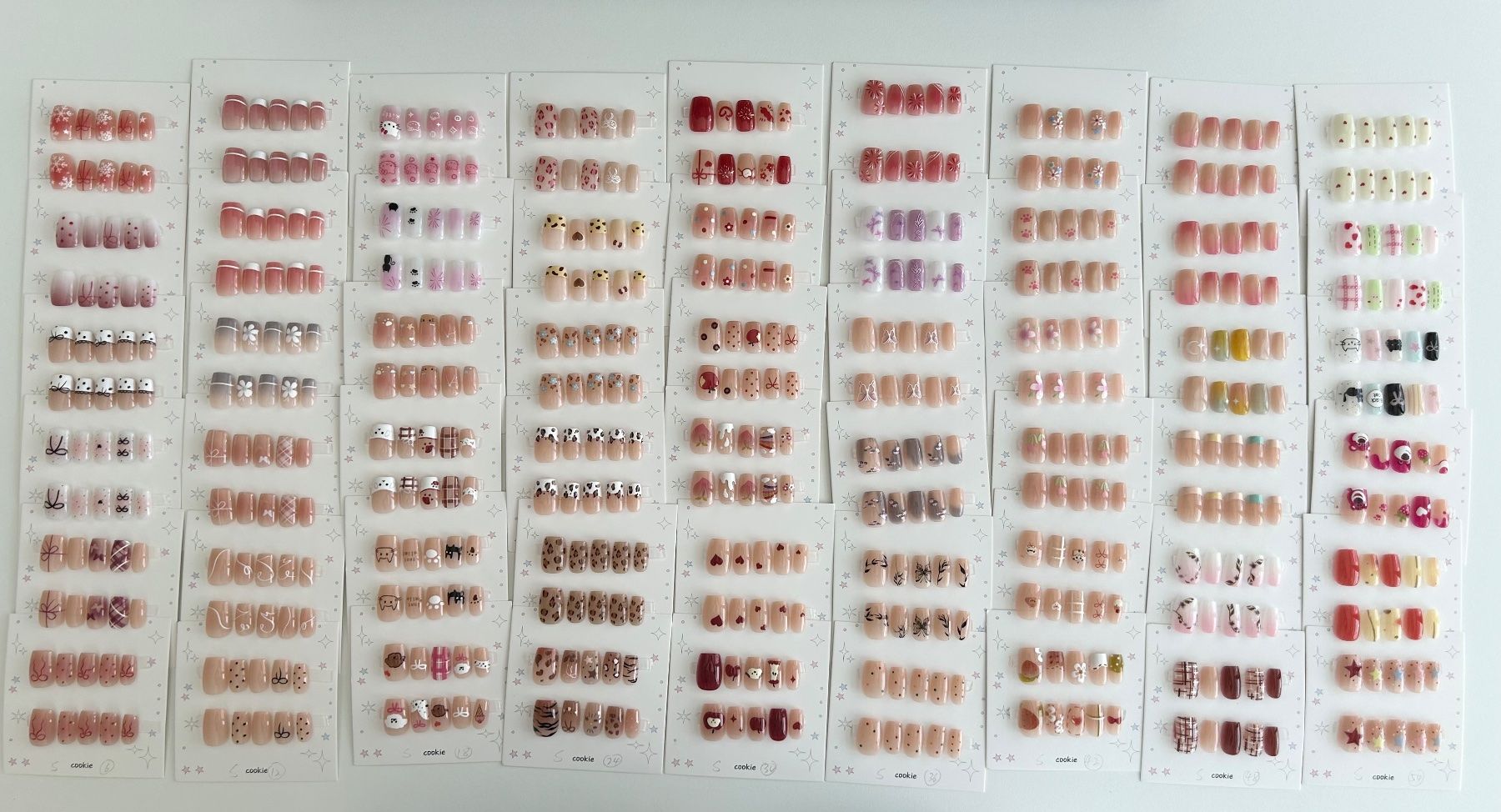Unghie finte: Press-on nail  - New - short square - size S – Nuovo (secondo la descrizione) da Basel venduto da lau_982w