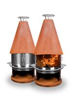 GRILLINOX 700 Edelrost Langhaube + Zubehör > Fr. 1000.-