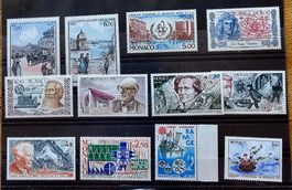 MONACO  timbres neufs ** ~1987-88