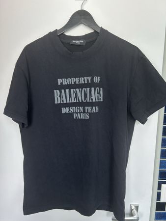 Balenciaga "Property of Balenciaga" T-Shirt S