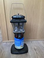 Camping Gas Lampe mit Gaskartusche guter Zustand
