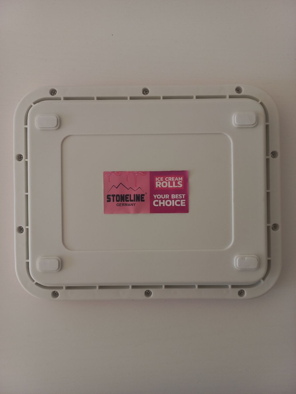 Elettrodomestici da cucina: Stoneline Eisrollen Platte pink - UVP 38CHF – Nuovo (secondo la descrizione) da Wangen b. Olten venduto da SecondStory4u 2