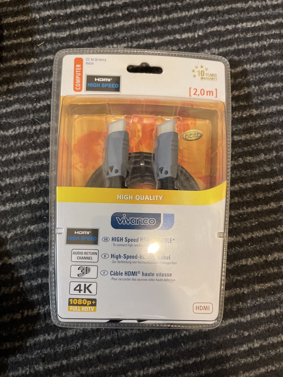 Cavi: HDMI High Speed Kabel 2 m  computerneuu – Usato da Bad Zurzach venduto da Cuore34