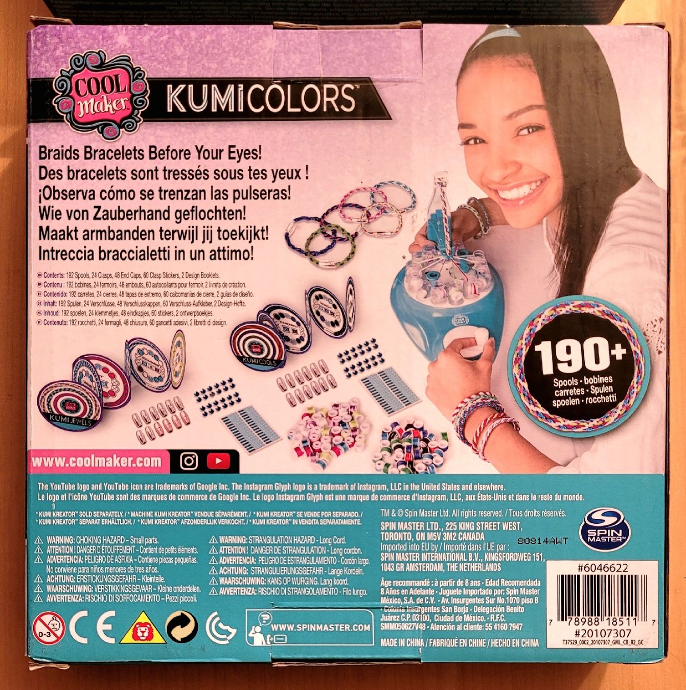 Kit bricolage: Freundschaftsbänder selber machen - KumiKreator - Cool Maker – Usato da Madiswil venduto da Laubfleck 5