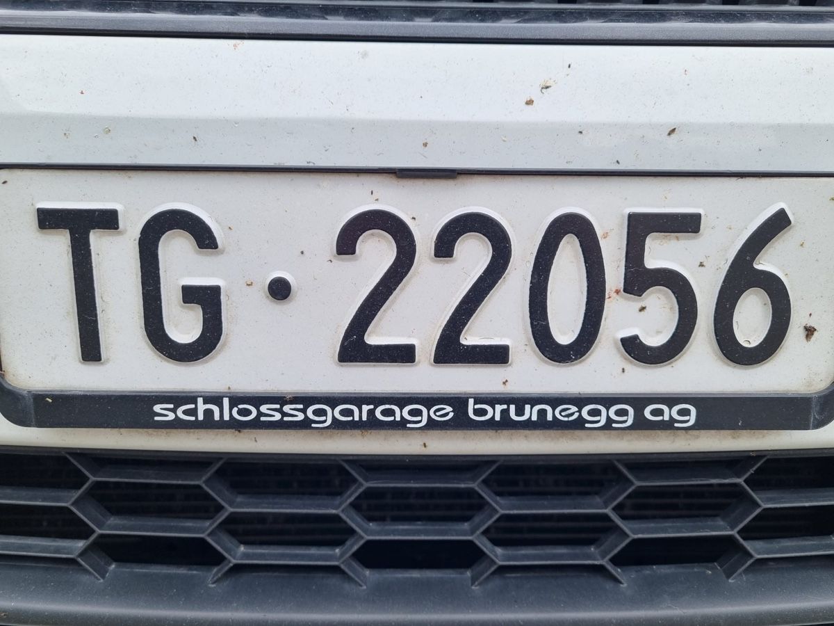 Insegne: Kontrollschild TG 22056 – Usato da Frauenfeld venduto da Reto89 1