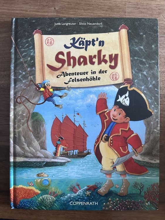 Buch, Käpt‘n Sharky, Abenteuer in der Felsenhöhle (Gebraucht) in