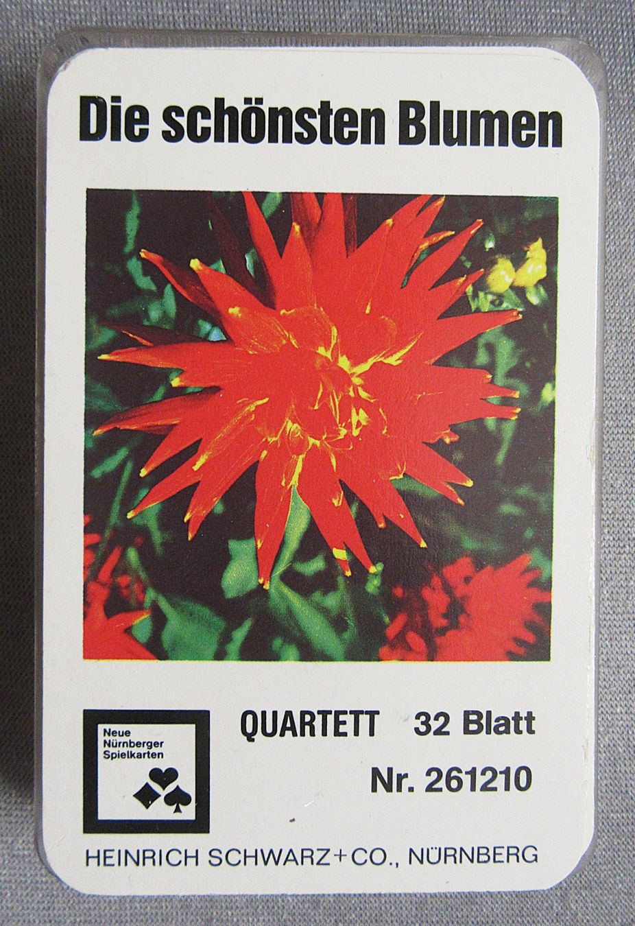 Giochi: Quartett  - Die schönsten Blumen - mit 32 Karten – Usato da Auenstein venduto da Padabimbim