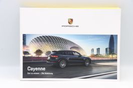 Porsche Cayenne 2017 Betriebsanleitung