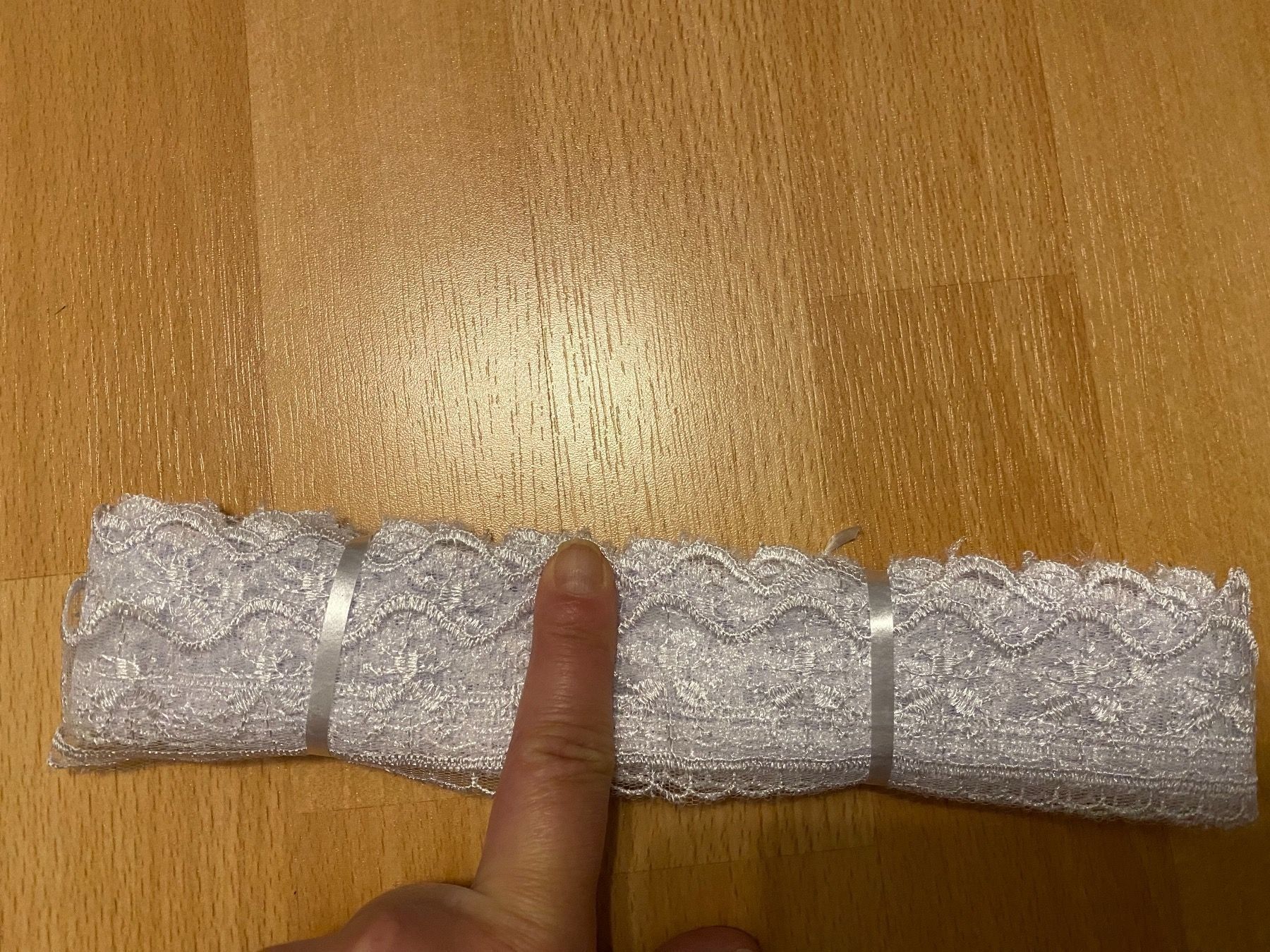 Tessuti: Spitzenband weiss – Nuovo e nell'imballaggio originale da Buchrain venduto da Sisi83 2