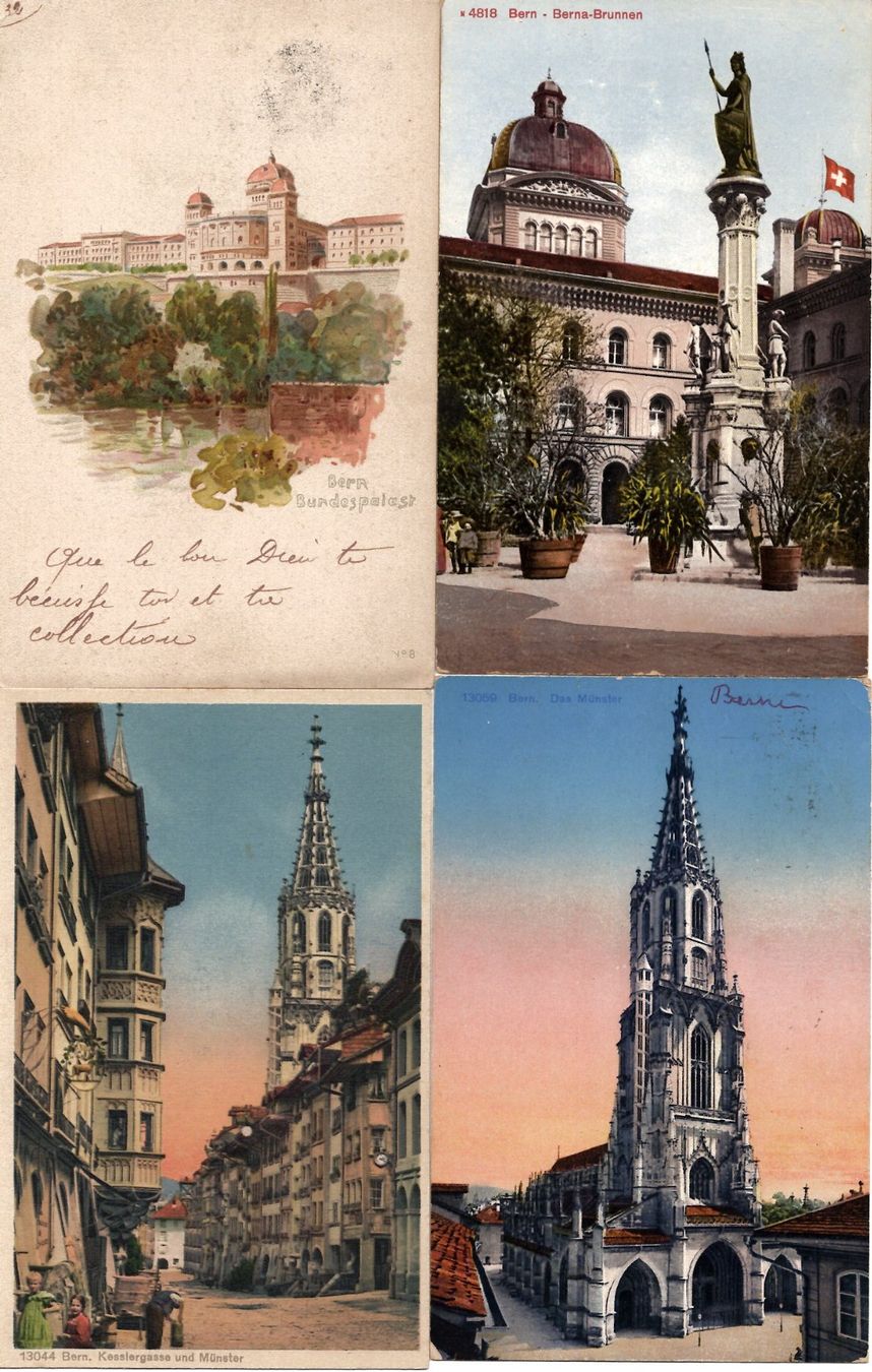 Cartoline postali: AK Bern coloriert – Usato da Brunnadern venduto da eichmann.anton 6