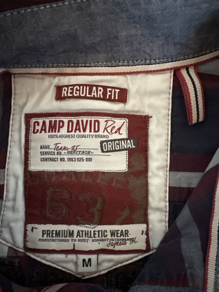 Camp David Camicie: Camp David Hemd, Gr. M einf. Brustweite ca. 55 cm – Usato da St. Gallen venduto da mai_2lcj 1