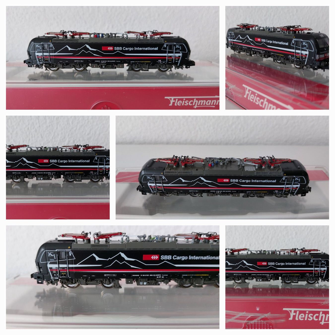 Fleischmann Trains électriques: Fleischmann 193 658  SBB Cargo Vierwaldstättersee – Neuf (Voir description) à Biberist par Ntrains