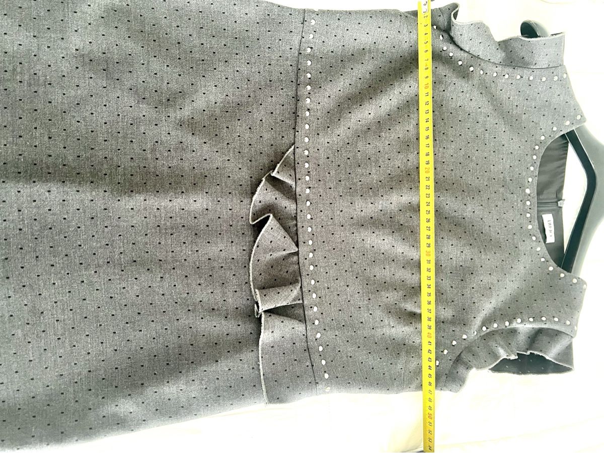 Liu Jo Vestiti: Robe grise à pois Liu Jo, taille 36-38 chic – Nuovo (secondo la descrizione) da Porrentruy venduto da SYANKA 6