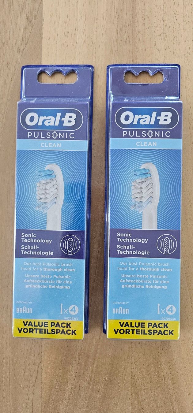 Oral B Zahnpflege: Oral B Pulsonic Clean 8Stück – Neu und originalverpackt aus Rüti / ZH von Diver40