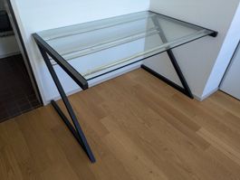 Schreibtisch Glas